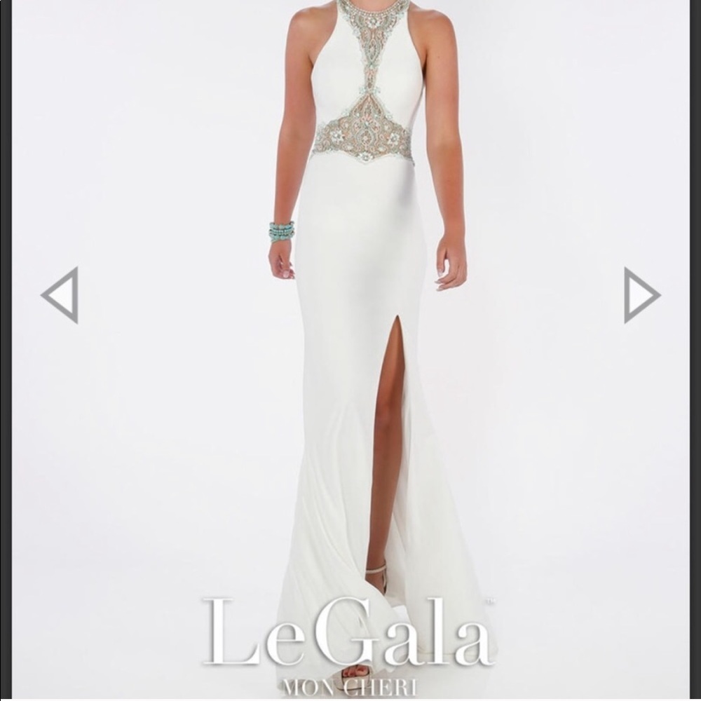 Unique Pageant Winning Long Prom Gown